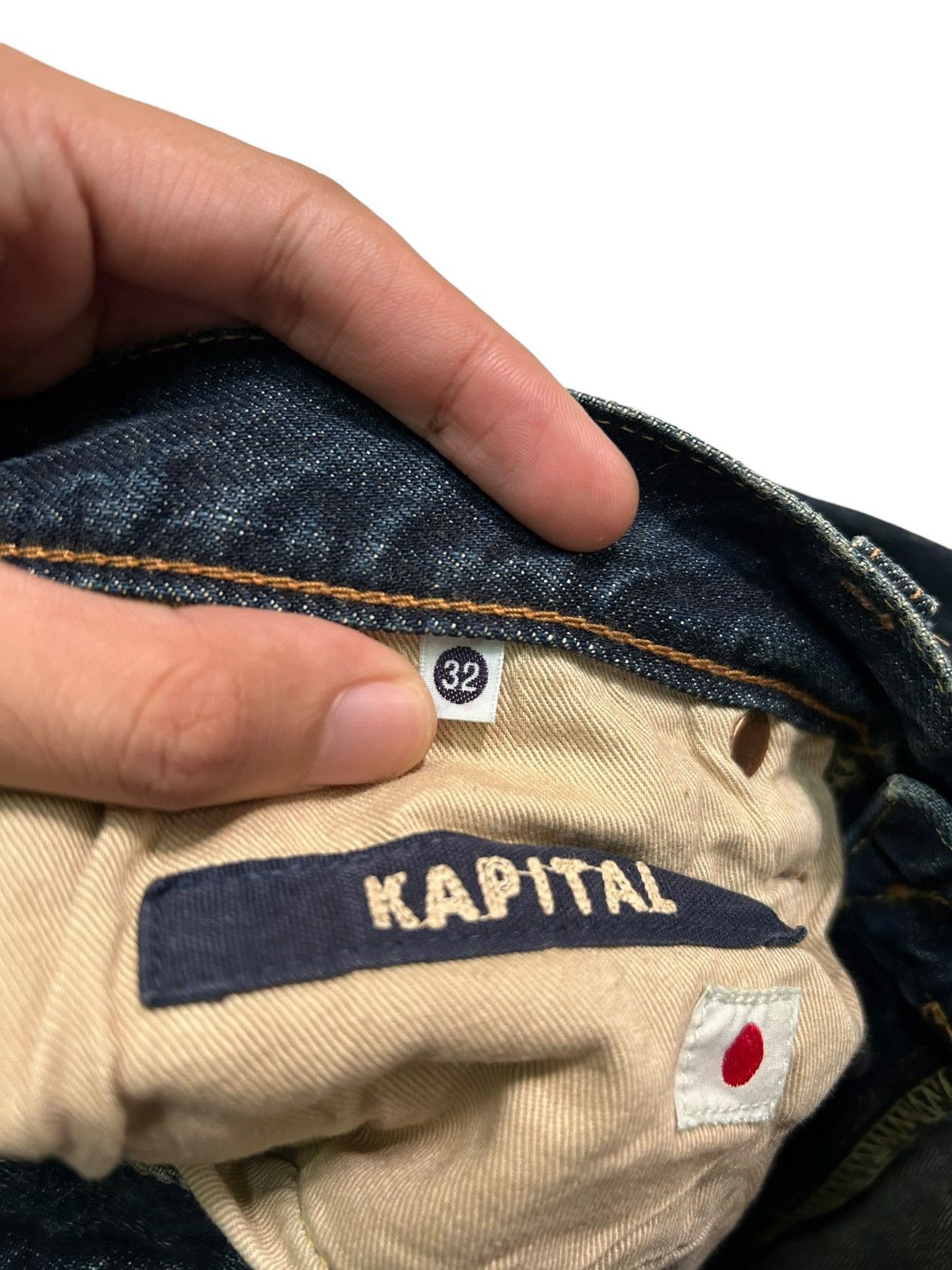 Kapital × Kapital Kountry × Vintage KAPITAL BY KIRO HIRATA SELVEDGE MADE IN JAPAN DENIM☠️🎌 Size US 29 - 16 Thumbnail