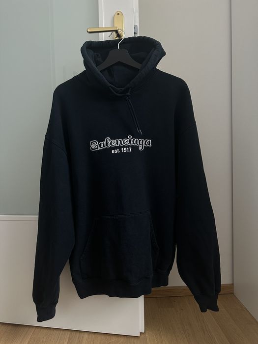 Balenciaga est 1917 online hoodie