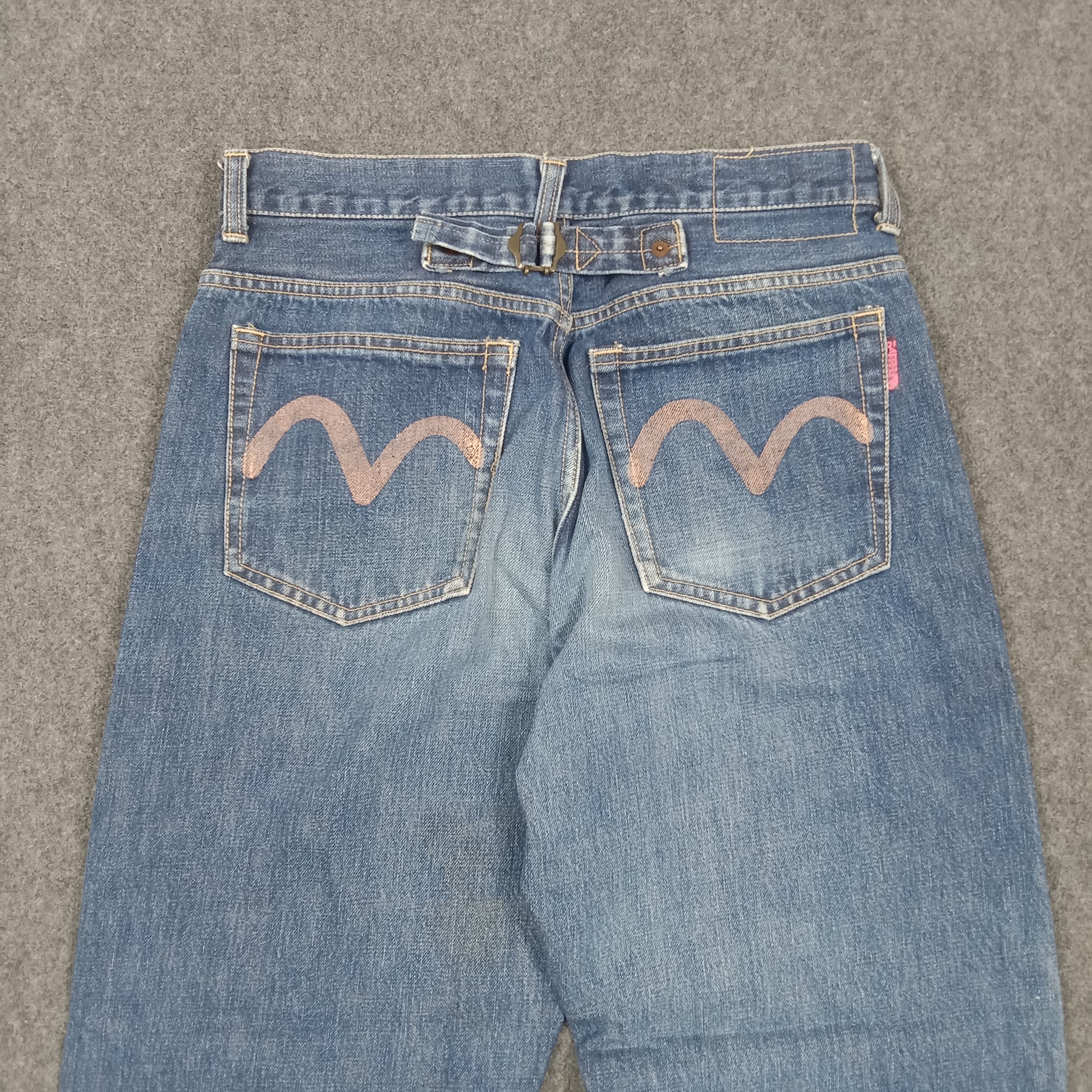 Evisu Evisu Japanese Selvedge Custom Daicock Denim Jeans C280N3 Size US 29 - 6 Thumbnail