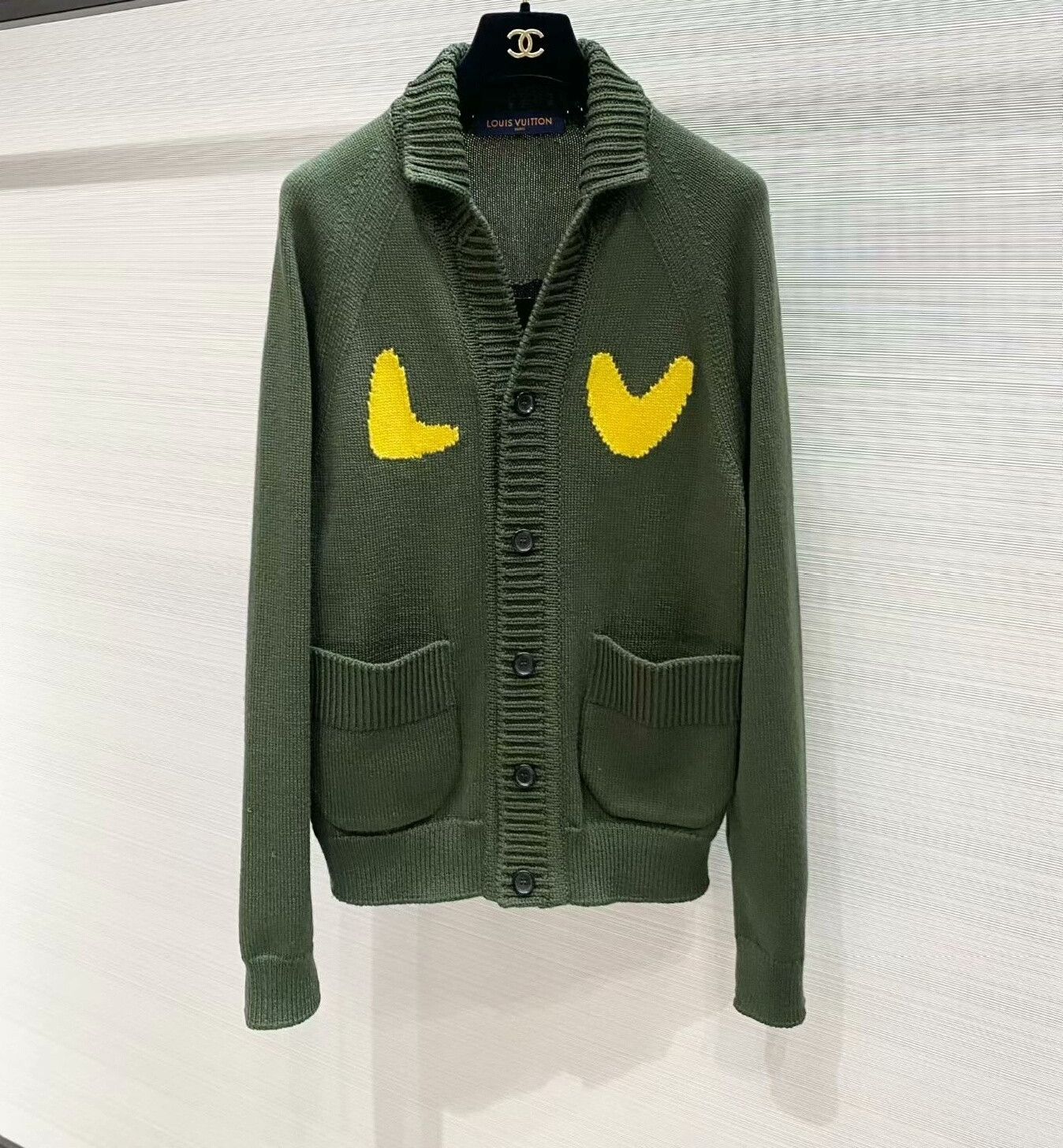 Louis Vuitton Louis Vuitton X NIGO Knitted Cardigan Size US S / EU 44-46 / 1 - 1 Thumbnail