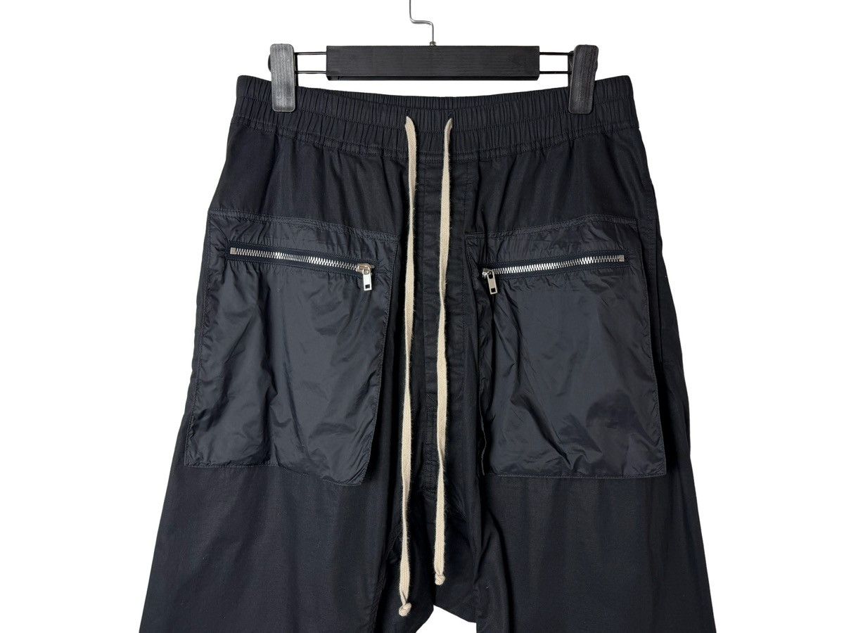 Rick Owens Drkshdw Rick Owens DRKSHDW SS20 Zip Cargo Pocket Pod Shorts Size US 32 / EU 48 - 2 Thumbnail
