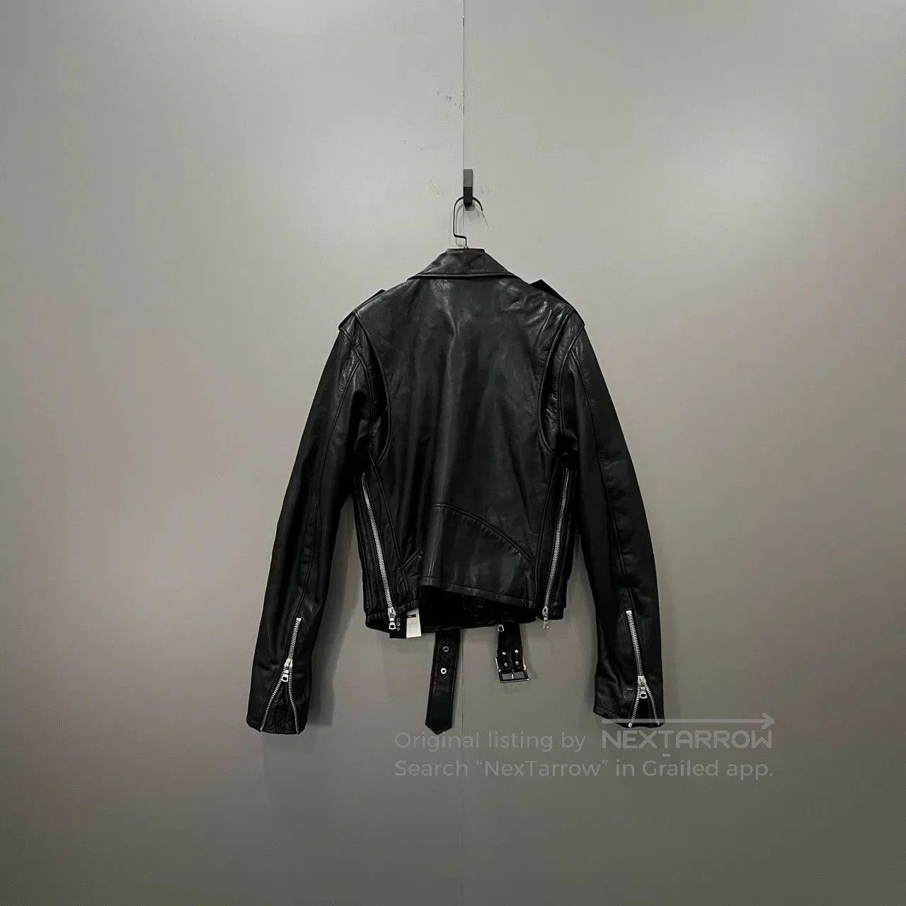 Amiri amiri black leather biker jacket size small. Size US S / EU 44-46 / 1 - 3 Thumbnail