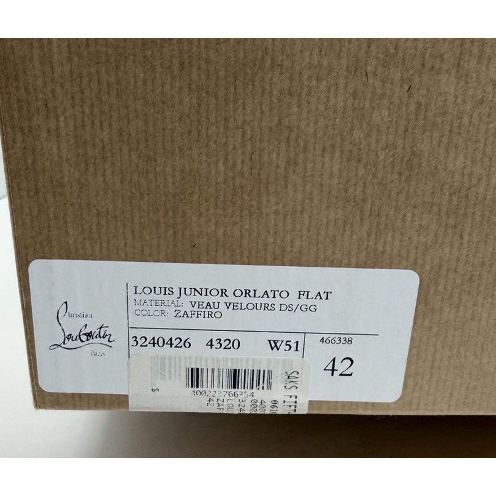 Christian Louboutin Size 42EU/9US - Christian Louboutin Louis Flat Sneakers NEW Size US 9 / EU 42 - 9 Thumbnail
