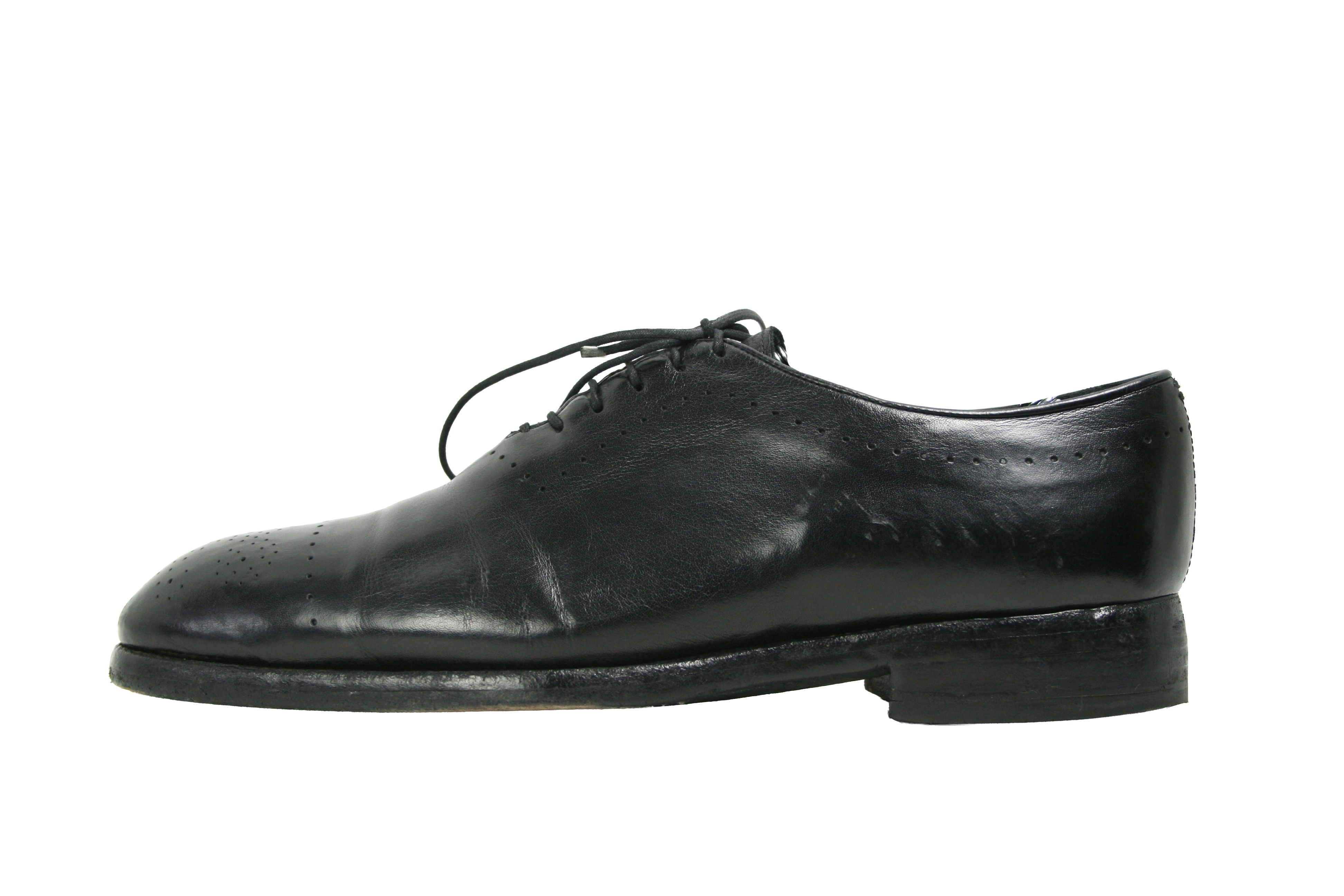 Alberto Fasciani Avant Garde Whole Cut Calf Skin Oxford Shoes Size US 7 / EU 40 - 2 Thumbnail