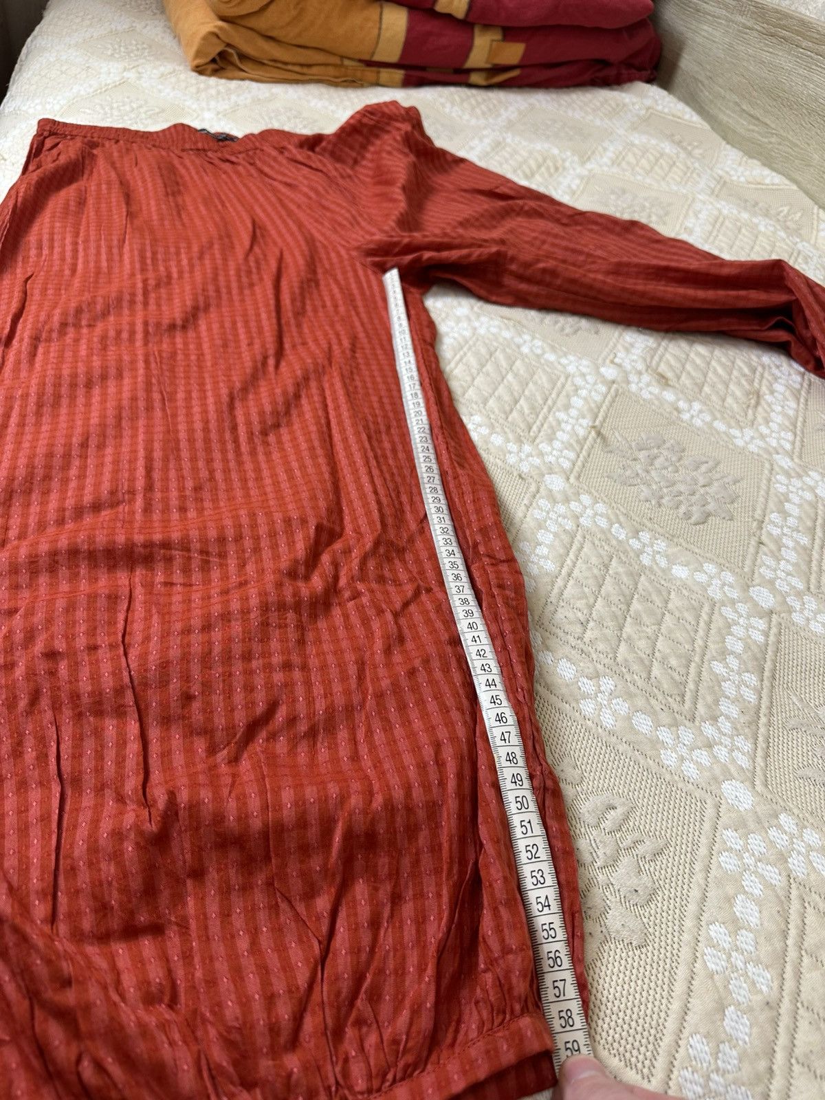 Gudrun Sjoden 🔥 Gudrun Sjoden Cotton Blend Wide Pants Trousers Check Size 28" / US 6 / IT 42 - 10 Thumbnail