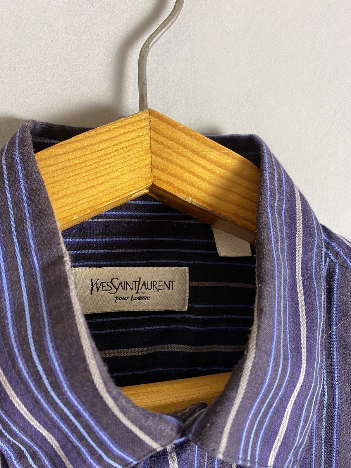 Yves Saint Laurent Vintage 90s YSL Yves Saint Laurent shirt Size US L / EU 52-54 / 3 - 5 Thumbnail