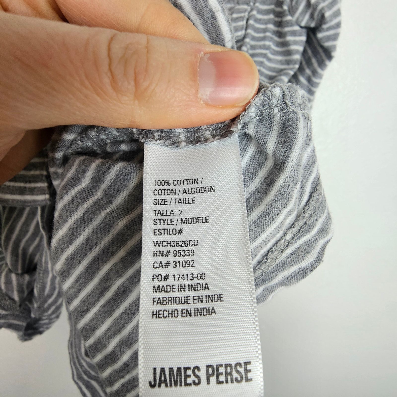 James Perse James Perse Womens Striped Career Corp Classic Top Size 2 Size S / US 4 / IT 40 - 7 Thumbnail