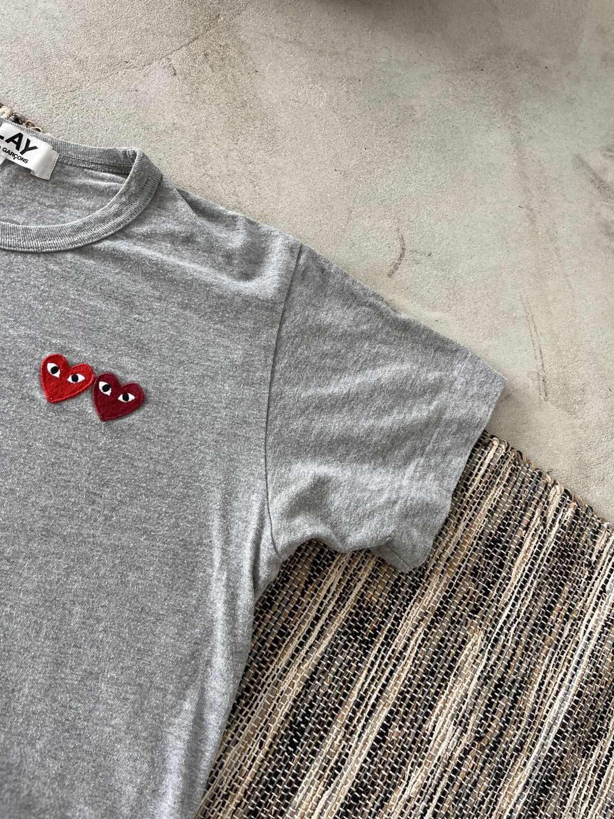 Comme des Garcons Vintage Comme des Garcons T-Shirt blank grey tee Y2K sk8 Size S / US 4 / IT 40 - 4 Thumbnail