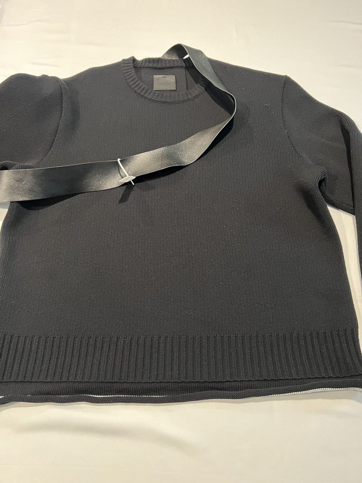Givenchy GIVENCHY men’s leather strap sweater. XL. $2700 Size US XL / EU 56 / 4 - 3 Thumbnail