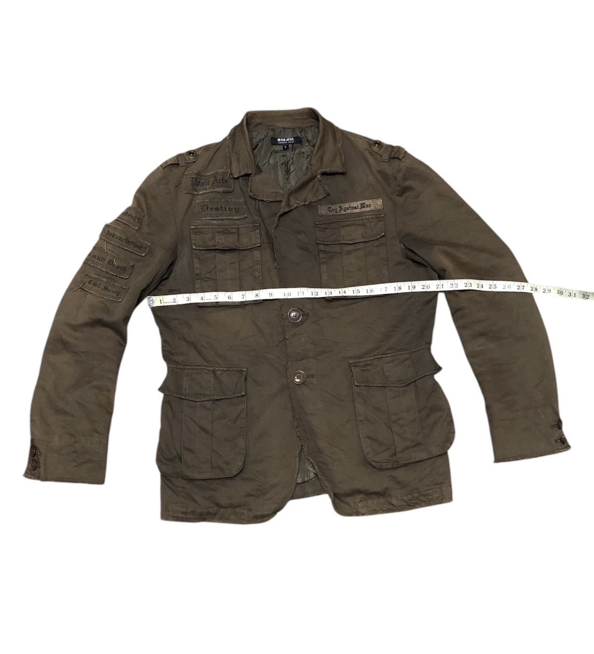 In The Attic × Japanese Brand In The Attic Punk Jacket Japanese Brand Size 38L - 1 Thumbnail
