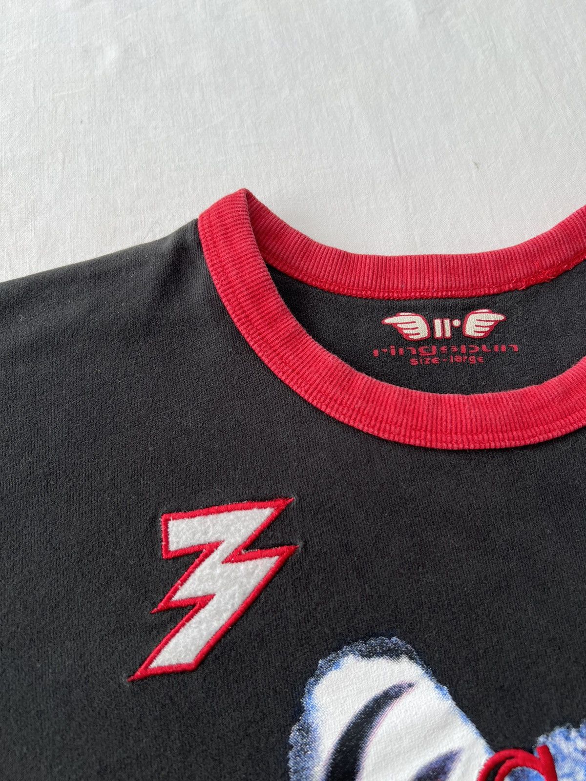 Ringspun Vintage Kiss Ringspun Allstars Ringer Black T-shirt Size US M / EU 48-50 / 2 - 8 Thumbnail