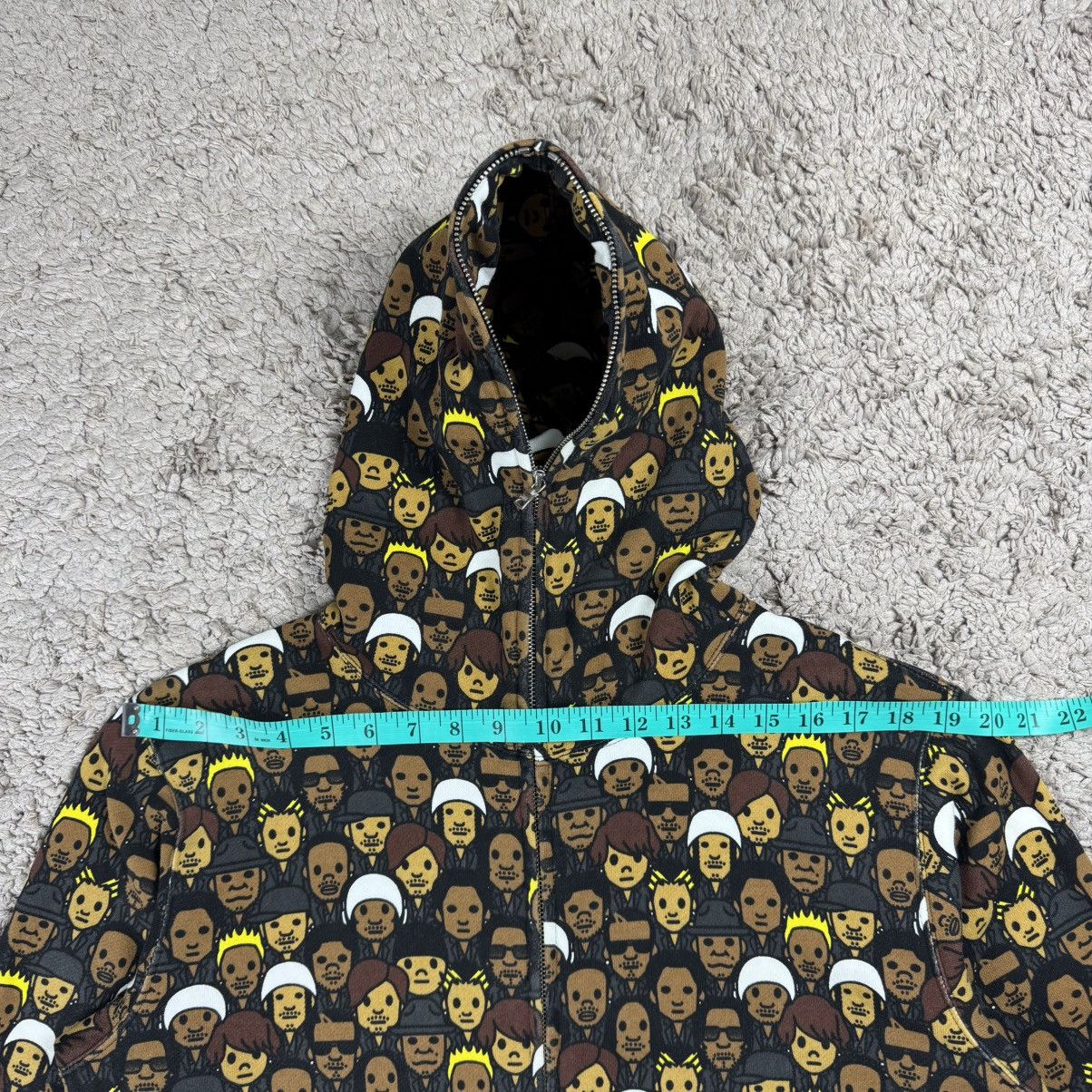 Bape Vintage Bape X Exile Milo Collaboration Full-Zip Hoodie Size US M / EU 48-50 / 2 - 14 Thumbnail