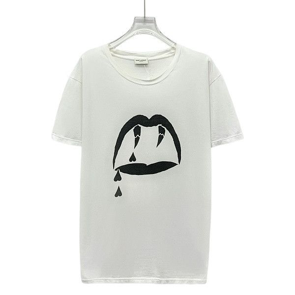Saint Laurent Paris Saint Laurent Vampire Logo T-Shirt Size XL