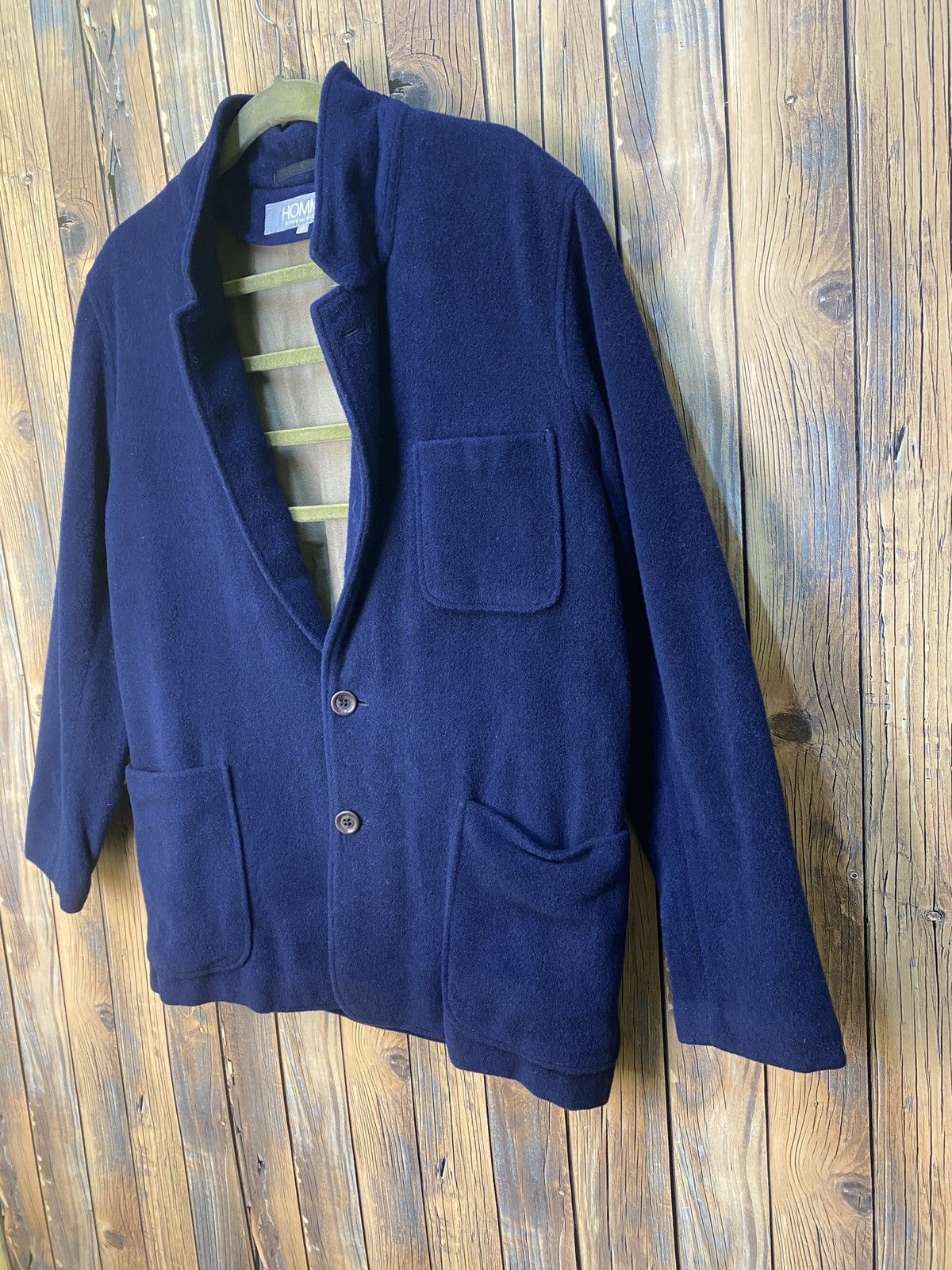 Comme des Garcons Homme × Comme des Garcons Homme Plus × Vintage Vintage comme des garcons woll single breasted jacket Size US S / EU 44-46 / 1 - 2 Thumbnail