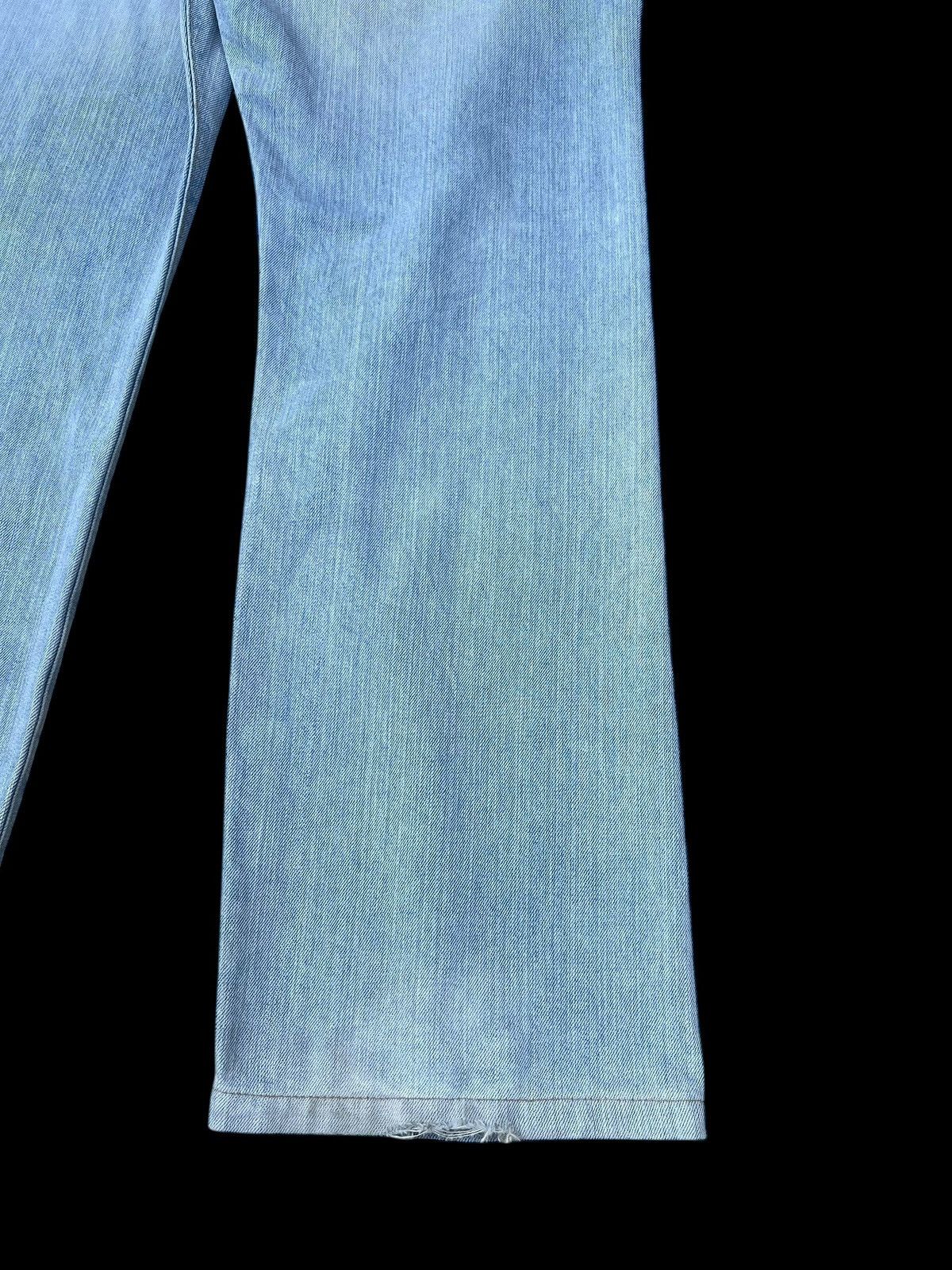 Edwin 2000s Edwin 505 Distressed Aging Mud Denim Selvedge Jeans Size US 32 / EU 48 - 20 Thumbnail