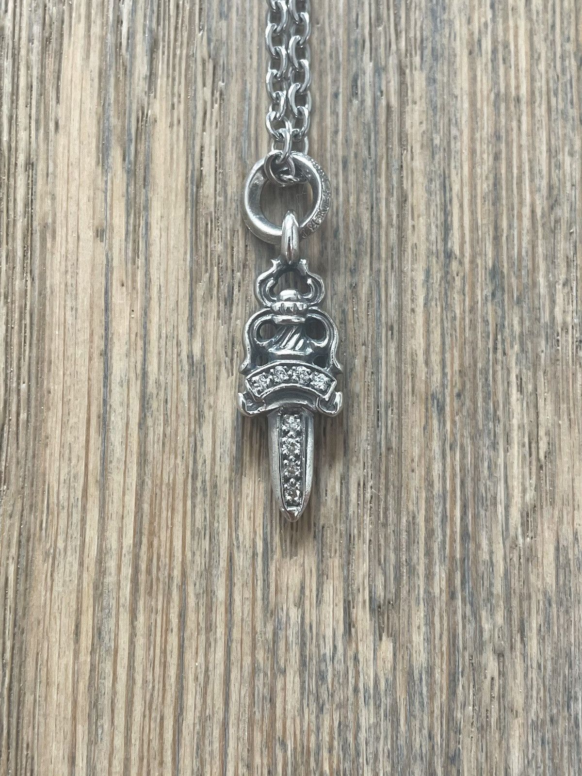 Chrome Hearts Chrome Hearts Diamond Dagger Pendant Size ONE SIZE - 1 Thumbnail