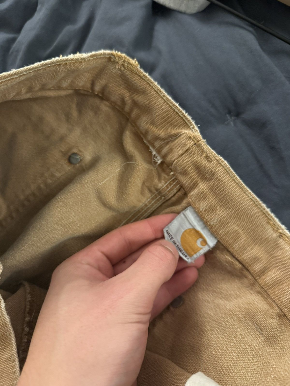 Carhartt Vintage Carhartt Double Knee Tan Workwear Pants Size US 36 / EU 52 - 6 Thumbnail