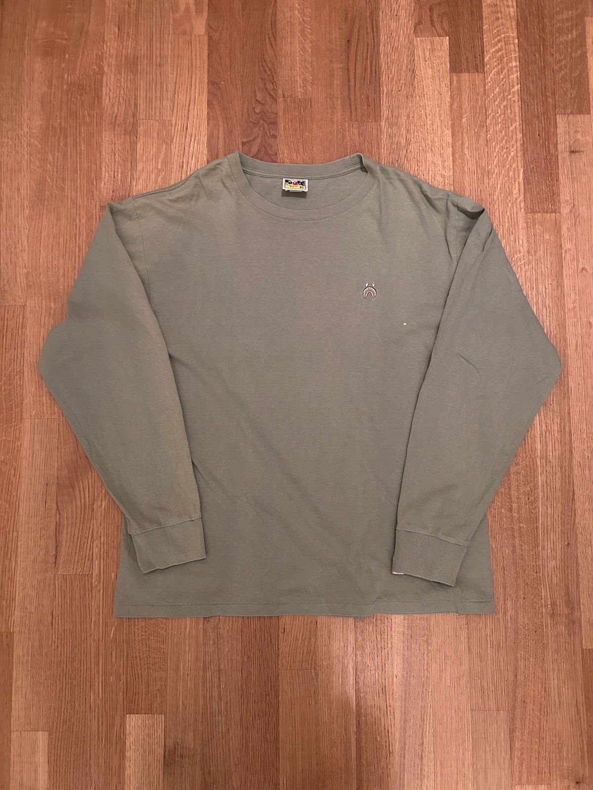 Bape Bape Long Sleeve One Point Size US XL / EU 56 / 4 - 1 Thumbnail