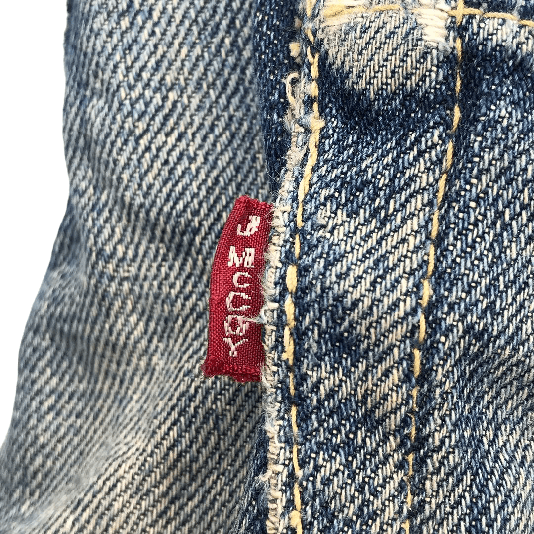 Vintage Joe mc coy & co denim raw selvedge Size US 30 / EU 46 - 1 Thumbnail