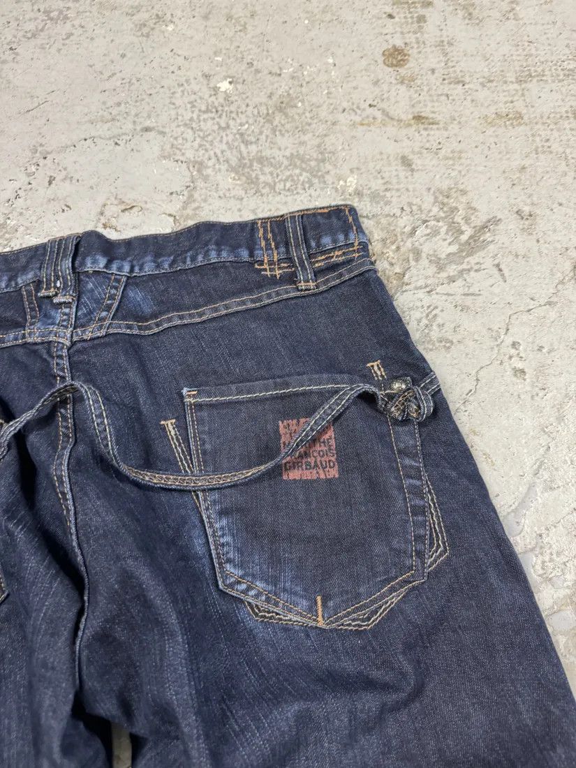 Designer × Marithe + Francois Girbaud × Vintage 2000s Marithé + François Girbaud Navy Brut Denim Jeans Size US 32 / EU 48 - 3 Thumbnail