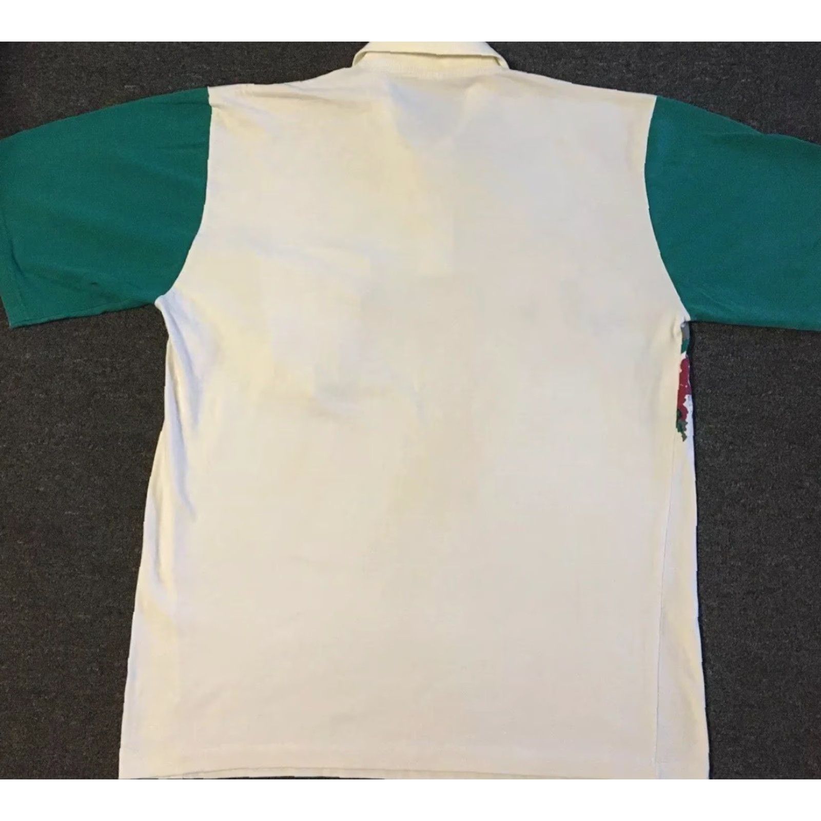 Vintage VINTAGE 90s Abstract Art All Over Print Polo Shirt 2XL White Grunge Surf Skate Vaporwave Aztec Hawaii USA 80s 90s Polo, Rugby Mens Shirt Size US XXL / EU 58 / 5 - 2 Thumbnail