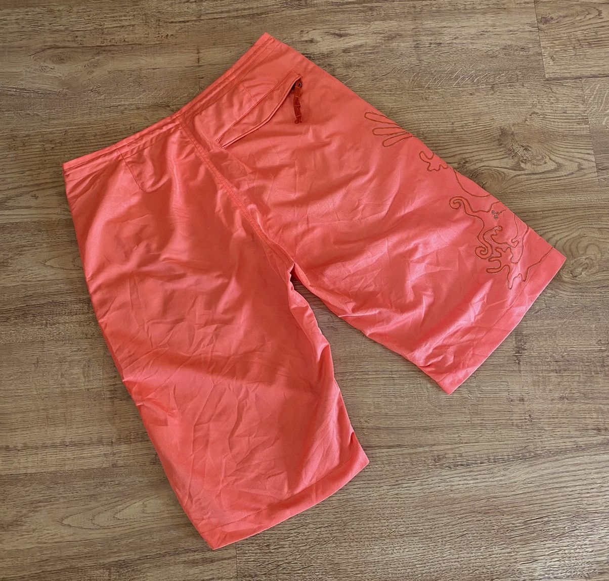 Maharishi Maharishi Dragon Orange Shorts x Japanese Brand x Vintage Size US 32 / EU 48 - 2 Thumbnail