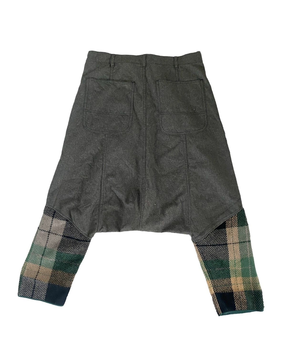 Comme des Garcons Homme Plus COMME DES GARCONS HOMME PLUS SARROUEL PANTS CUSTOM HERRINGB Size US 34 / EU 50 - 4 Thumbnail