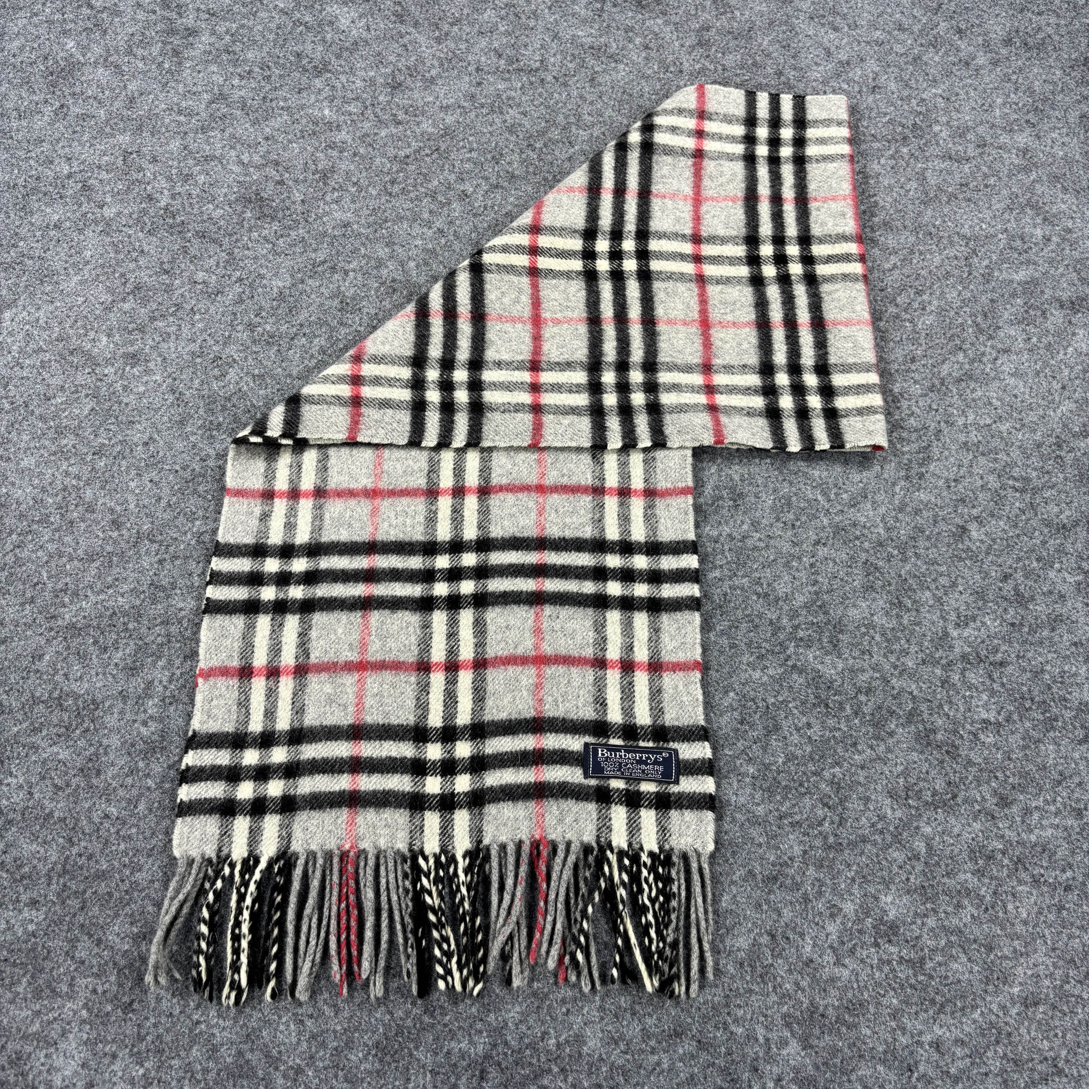 Burberry × Vintage GF10716 Burberry Scarf Neck Wear Muffler Nova Check Size ONE SIZE - 8 Thumbnail