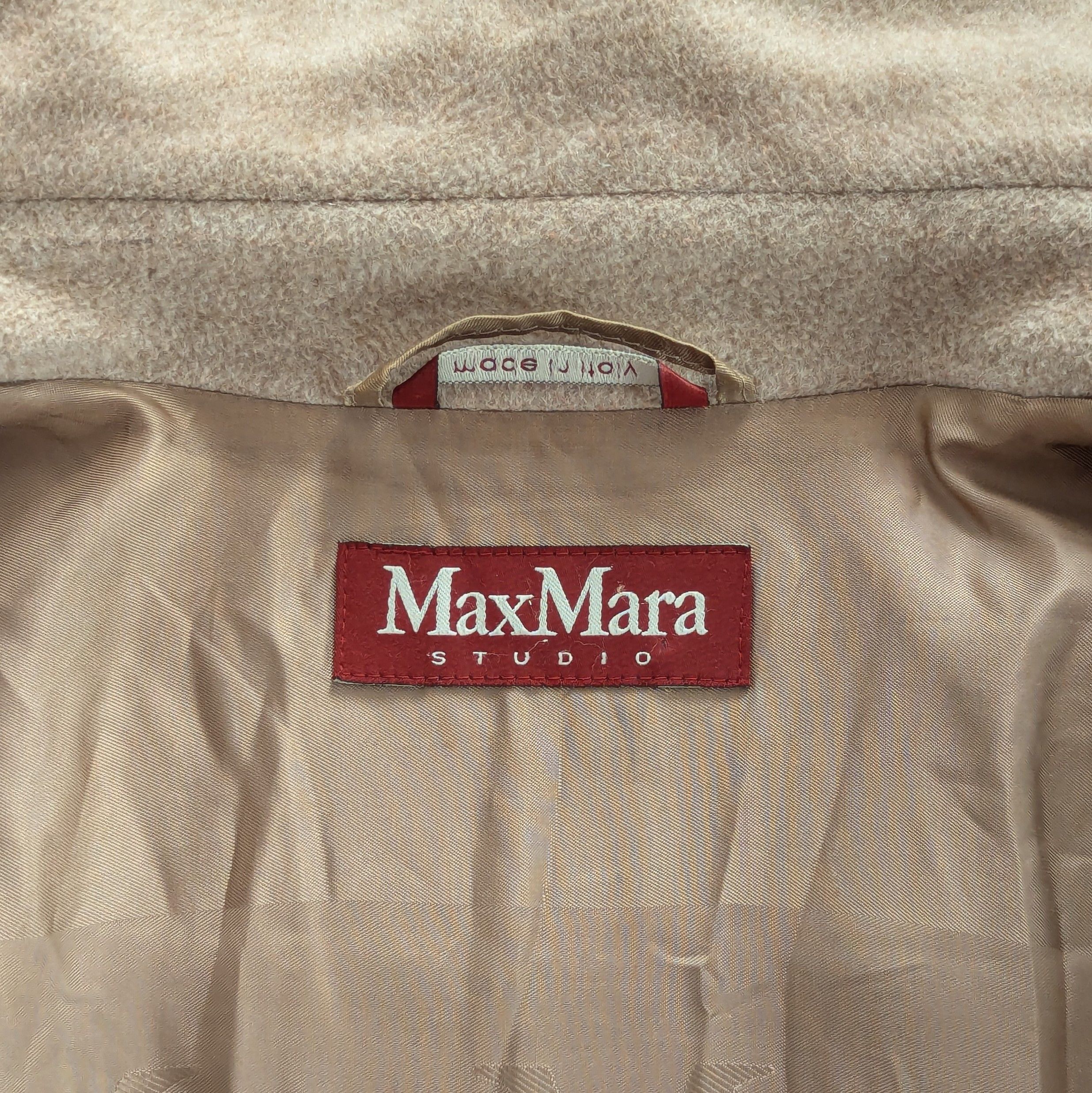 Max Mara MAX MARA Studio Double-Breasted Wool Coat MadeInItaly Luxury Size M / US 6-8 / IT 42-44 - 12 Thumbnail