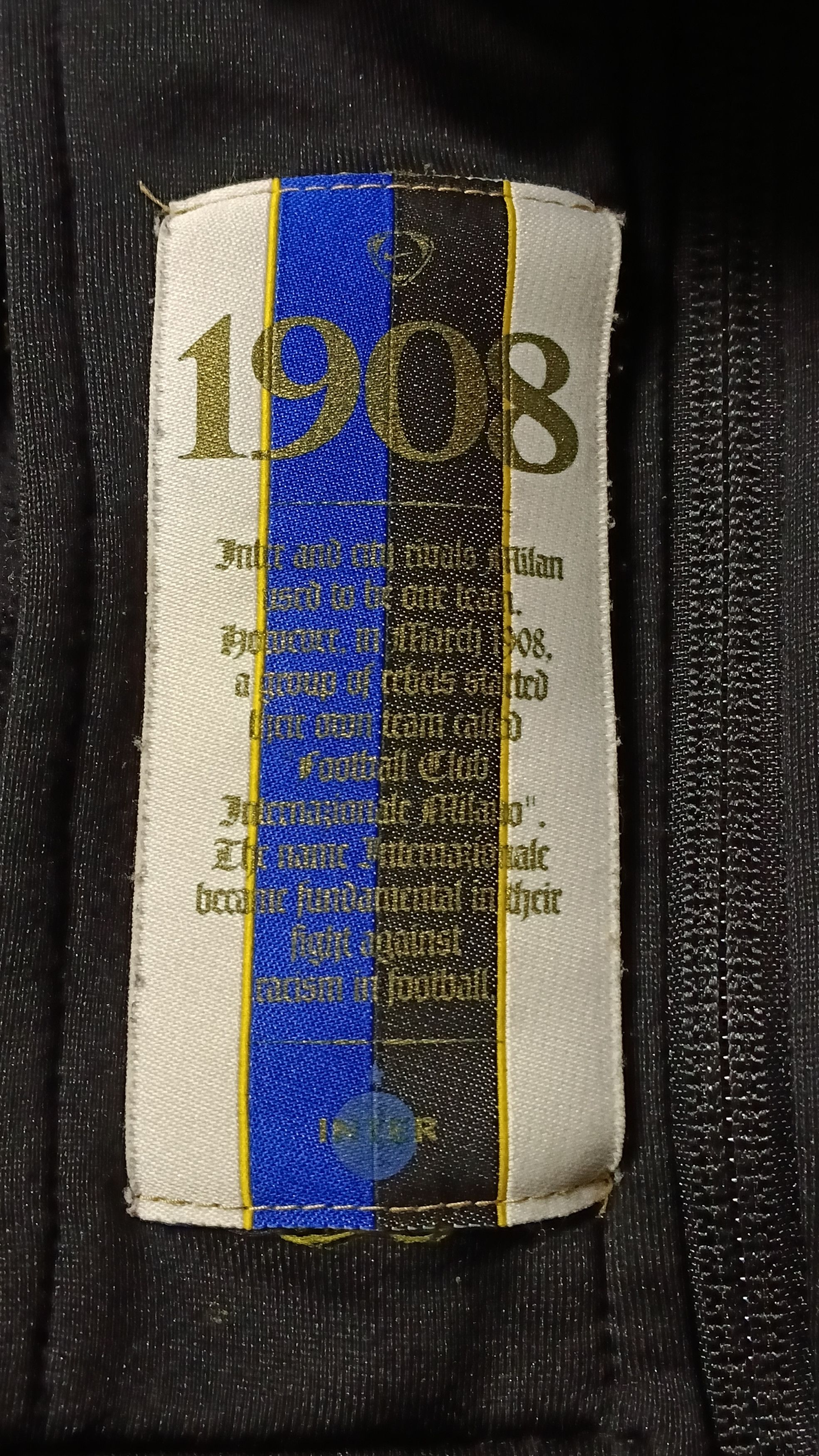 Nike × Vintage Nike Internazionale 1908 Training Hoodie Size US M / EU 48-50 / 2 - 11 Thumbnail
