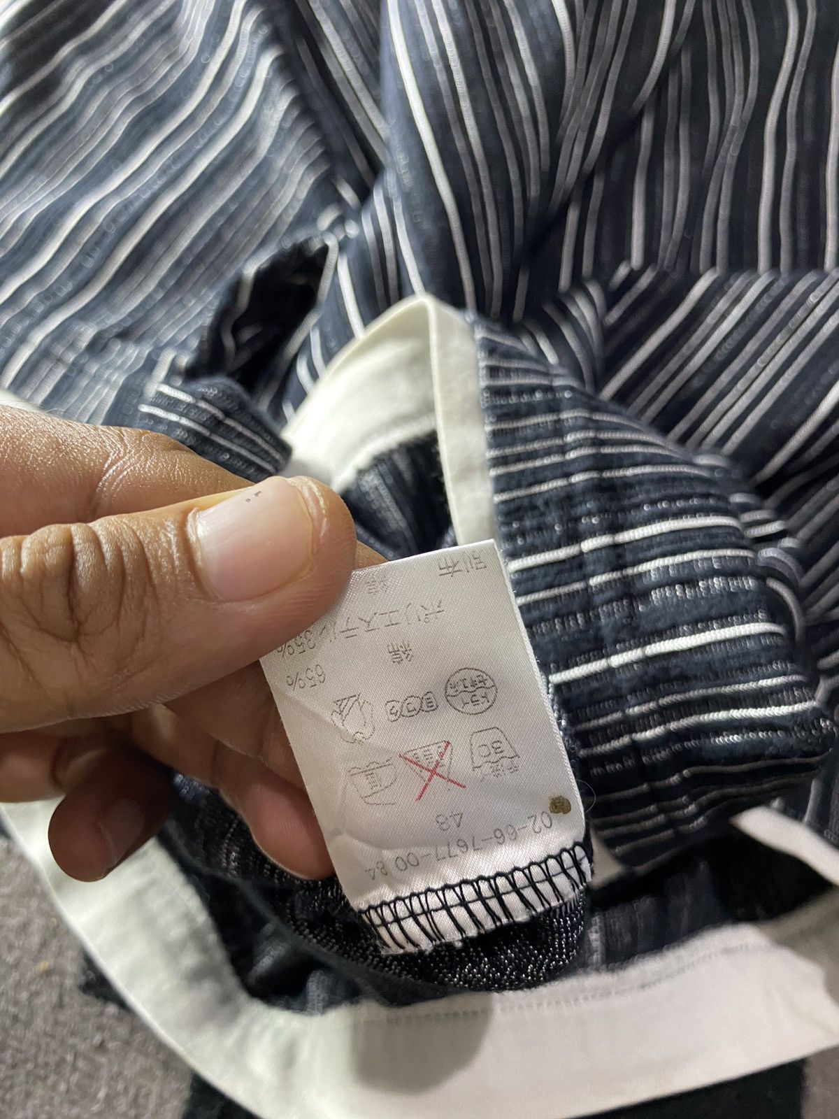 Japanese Brand A.S.M Atelier Sab Men 3 layers tshirts Size US M / EU 48-50 / 2 - 7 Thumbnail