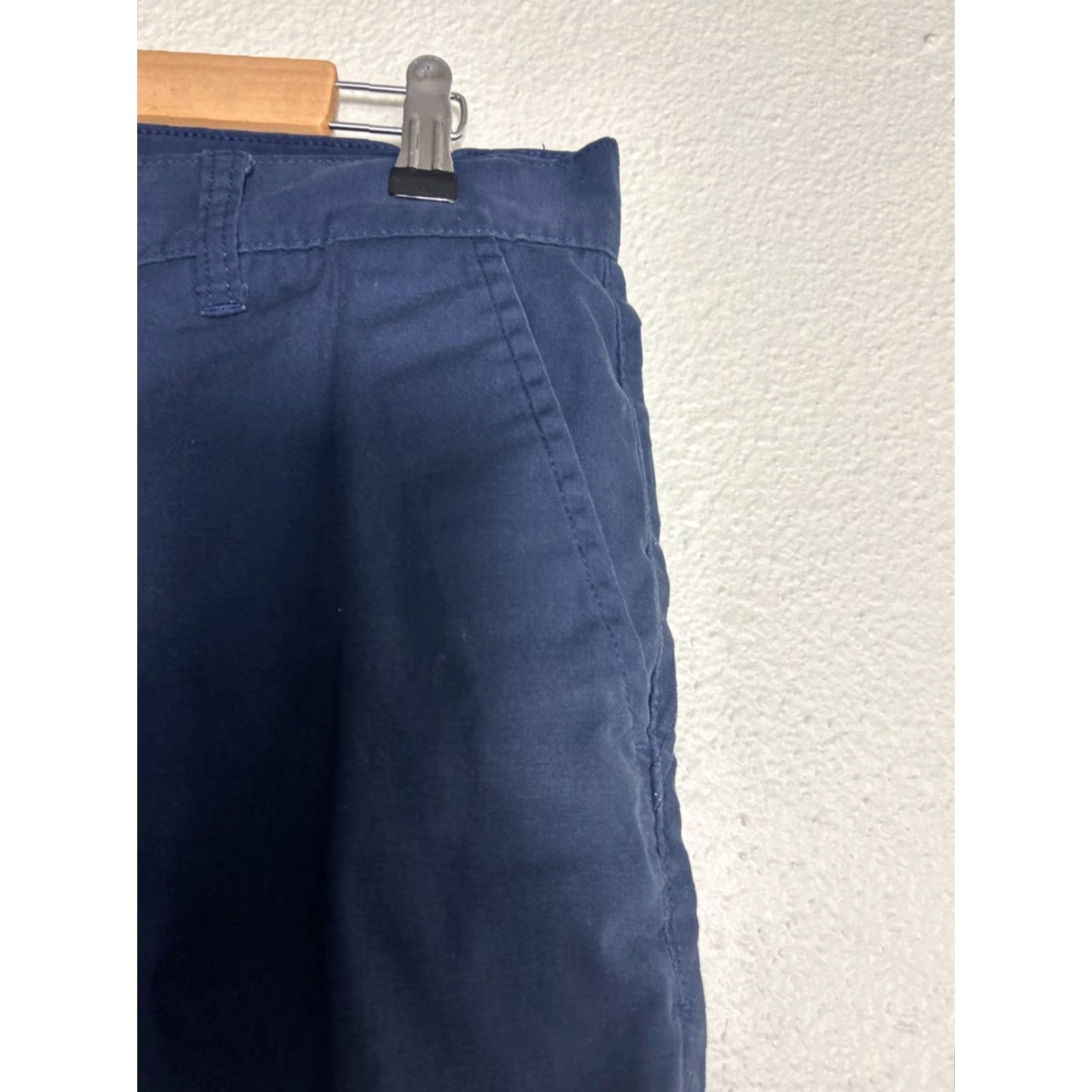 Oakley Oakley Mens Cargo Shorts Navy Blue Cotton 34x10 Size US 34 / EU 50 - 6 Thumbnail
