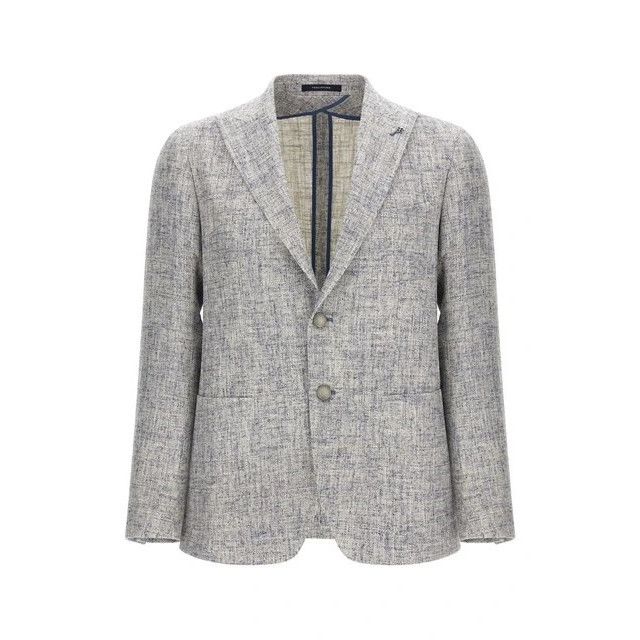 Tagliatore TAGLIATORE Montecarlo Blue Blazer Jacket New & Authentic (Me Size US XXL / EU 58 / 5 - 1 Thumbnail