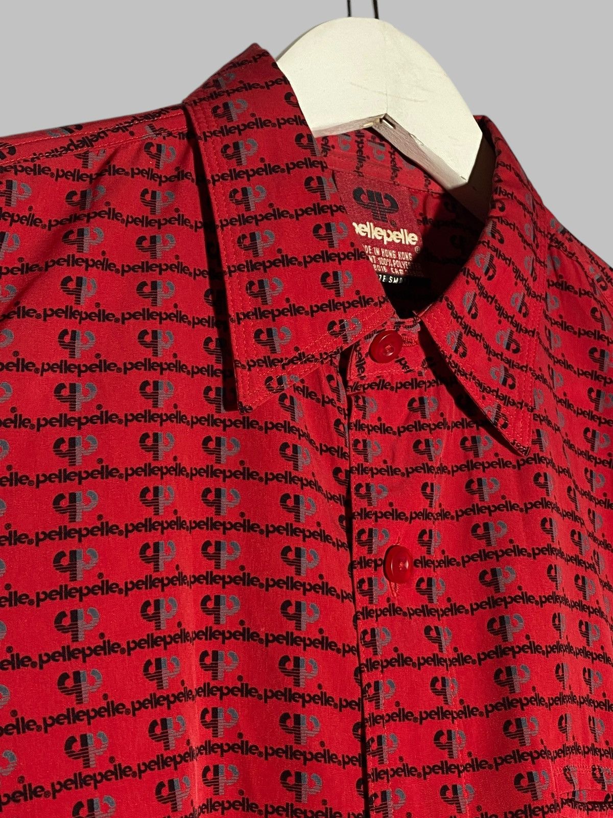 Pelle Pelle Vintage Pelle Pelle All Overprint Shirt Size US S / EU 44-46 / 1 - 3 Thumbnail