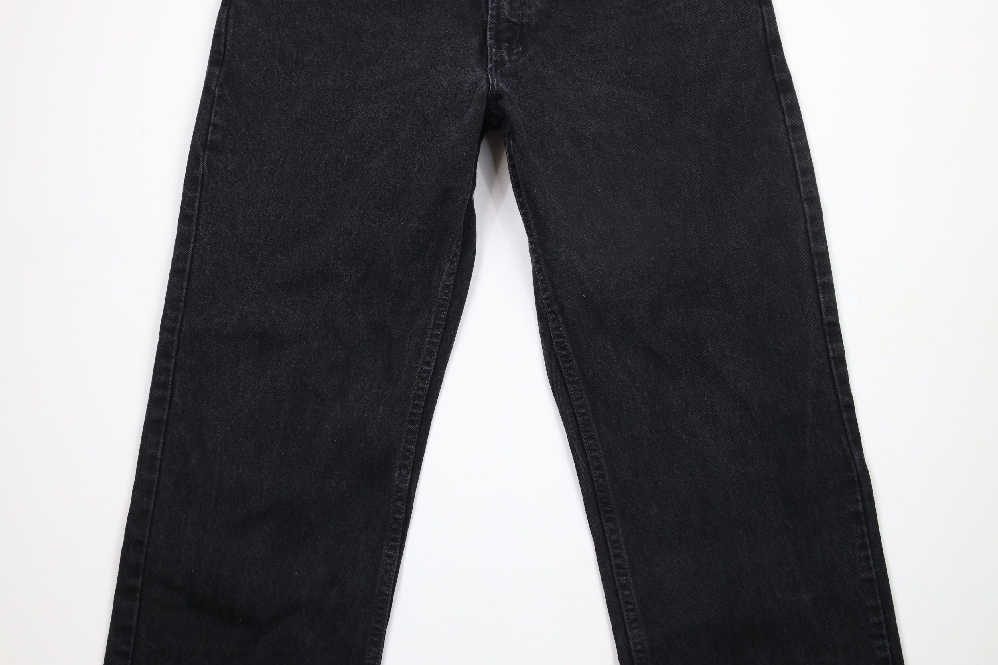 Harley Davidson × Vintage Vintage Harley Davidson Straight Leg Denim Jeans Black Size US 36 / EU 52 - 3 Thumbnail