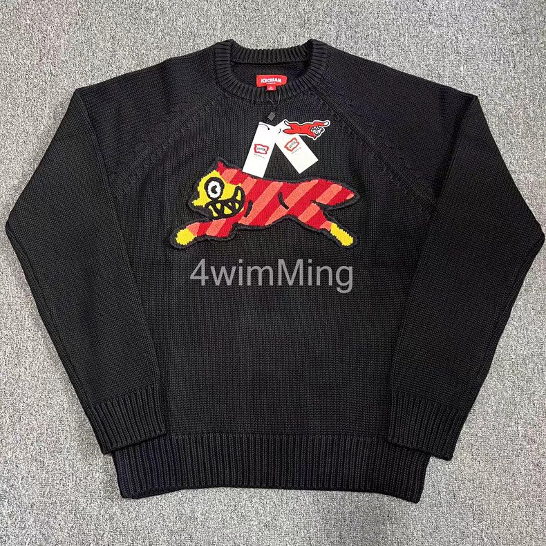 Billionaire Boys Club BBC ICECREAM Handcrafted Running Dog Knit Sweater Q7 Size US M / EU 48-50 / 2 - 1 Thumbnail
