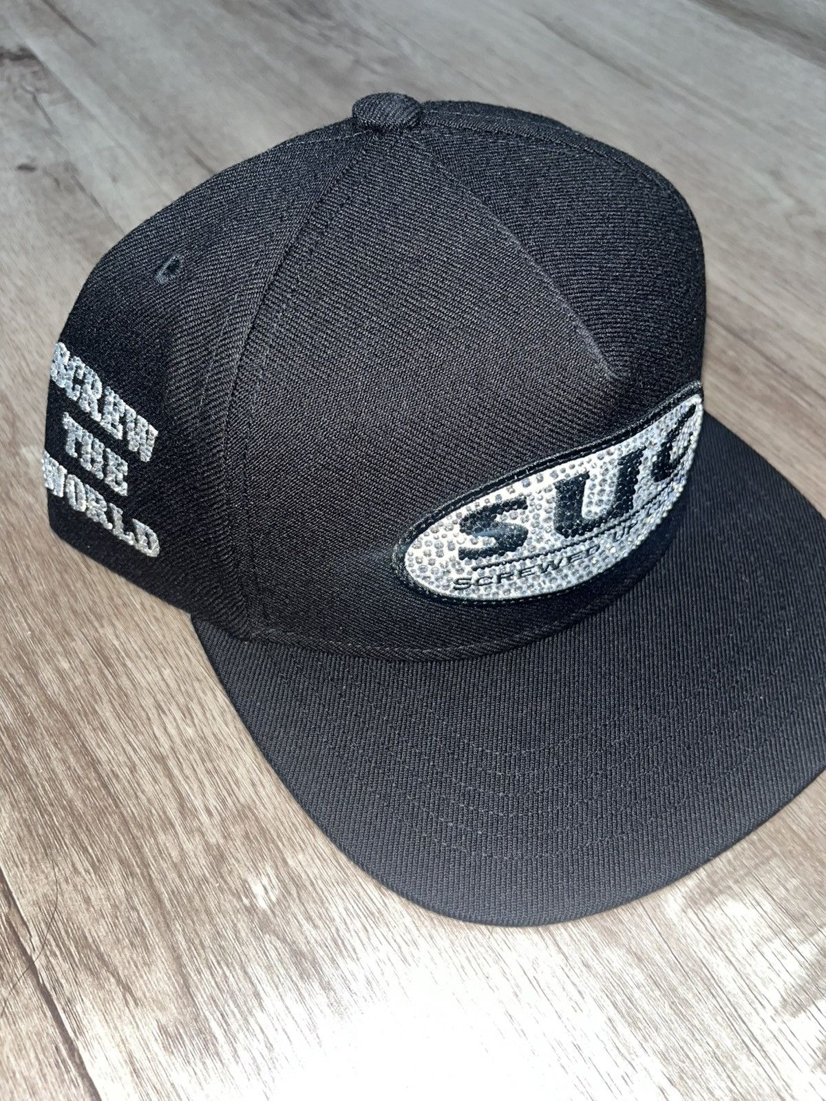Supreme Supreme DJ Screw SUC 5-Panel Hat Black Size ONE SIZE - 5 Thumbnail