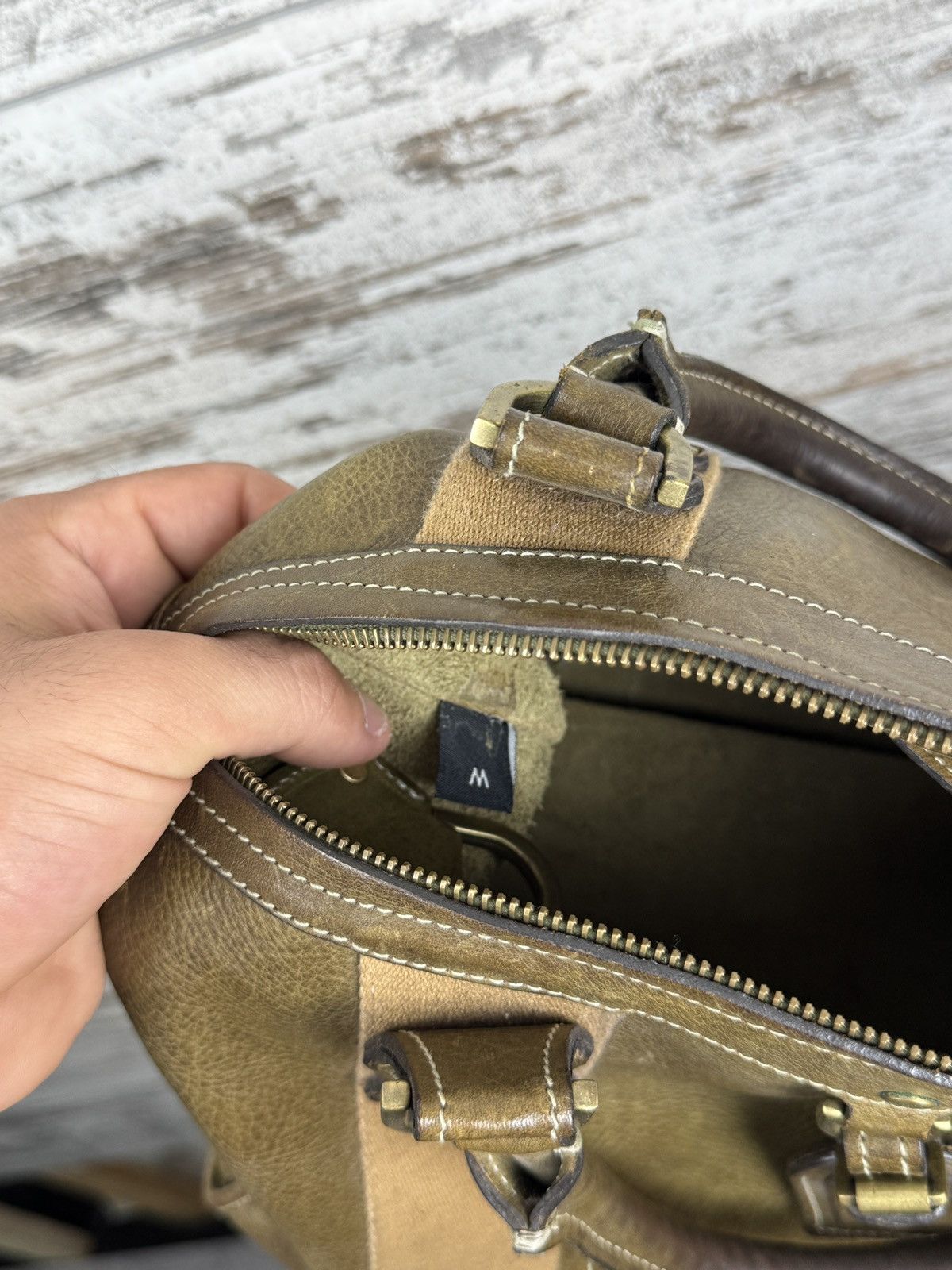 Mulberry × Vintage Women’s Mulberry bag luxury leather tote Alice Size ONE SIZE - 23 Thumbnail