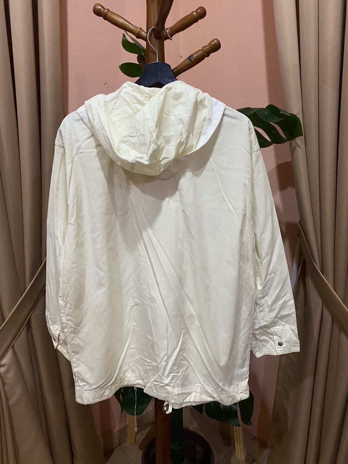 Japanese Brand VINTAGE HUITIME LINEN ZIPPER HOODIE Size US M / EU 48-50 / 2 - 8 Thumbnail