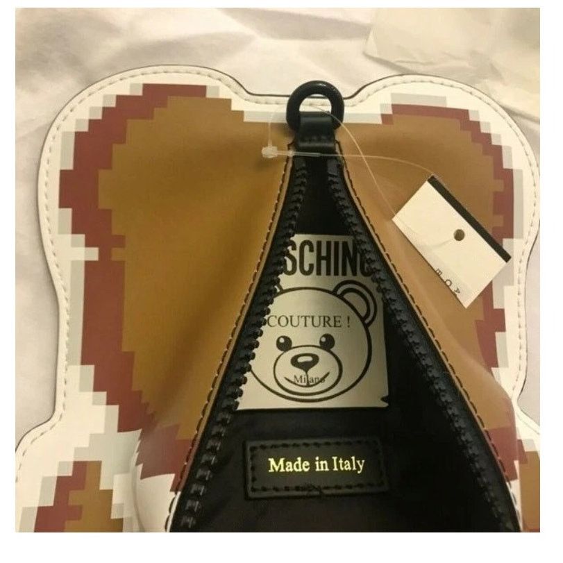 Moschino AW19 Moschino Couture Jeremy Scott Teddy Bear Pouch Clutch Size ONE SIZE - 9 Thumbnail