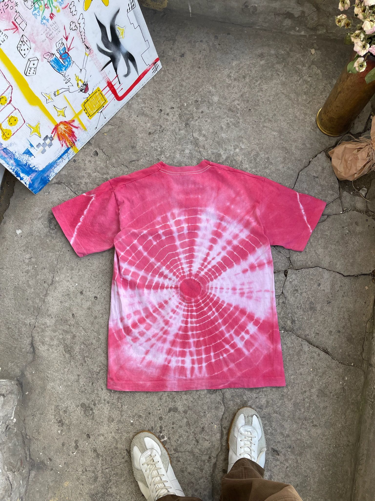 Vintage Vintage Fractal t shirt - Psychedelic hippie acid tee Size US M / EU 48-50 / 2 - 6 Thumbnail