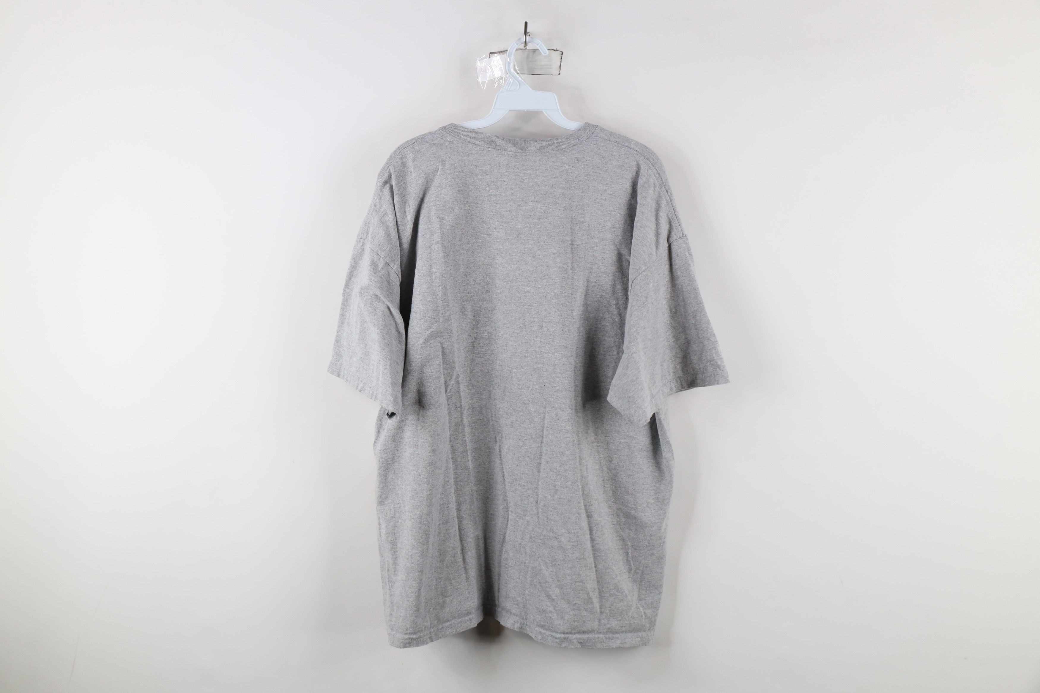 Vintage Vintage 90s Spell Out Dumbass Orlando Fishing T-Shirt Gray Size US XXL / EU 58 / 5 - 8 Thumbnail