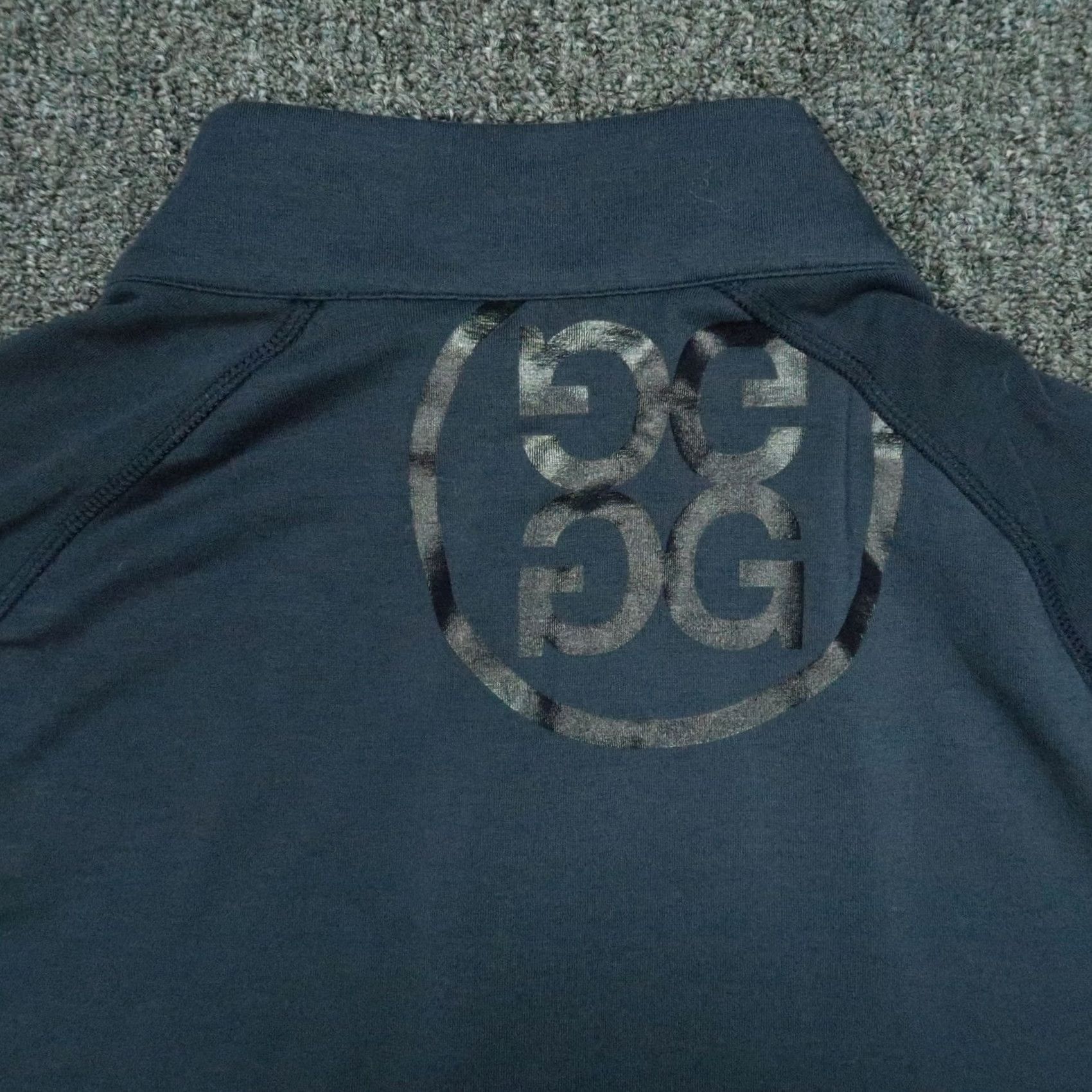 G/FORE G/FORE Pullover Mens Large Blue Luxe Tech Performance Quarter Zip Stretch Size US L / EU 52-54 / 3 - 7 Thumbnail