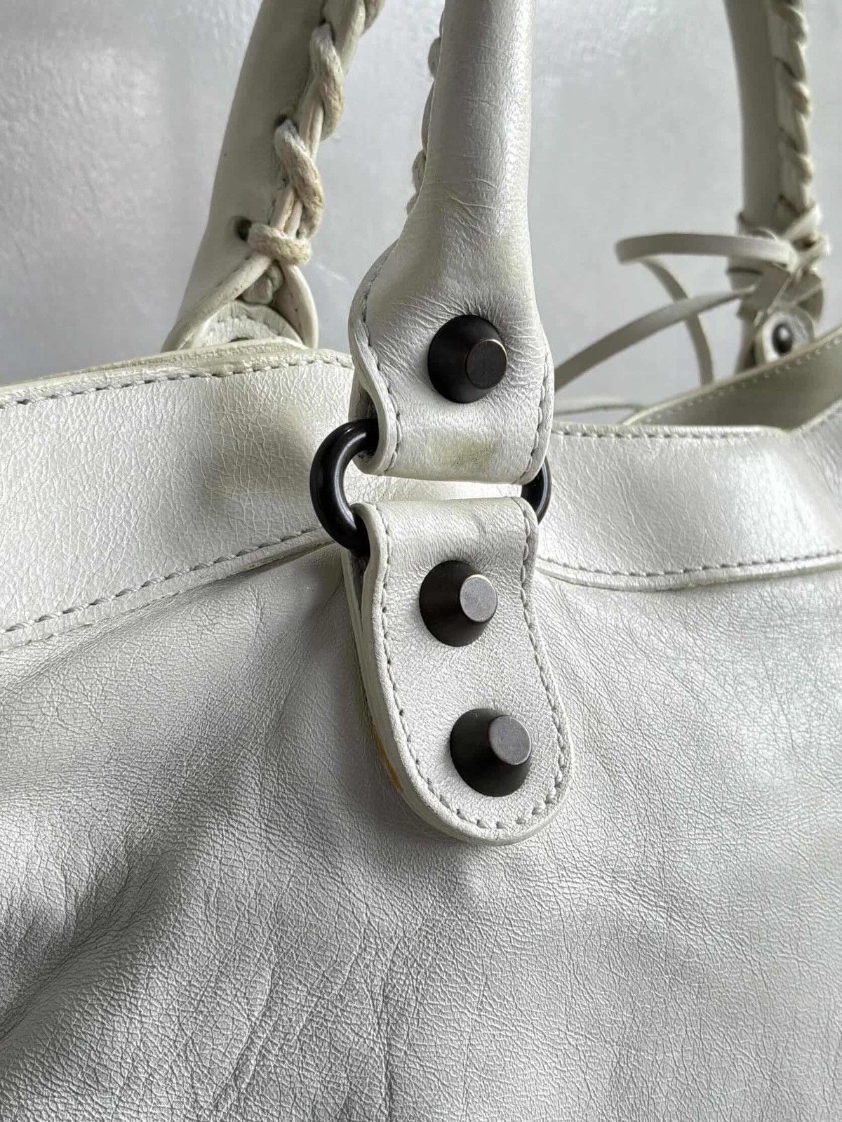 Balenciaga Balenciaga - City ‘Le First’ Lambskin Leather Shoulder Bag Size ONE SIZE - 16 Thumbnail