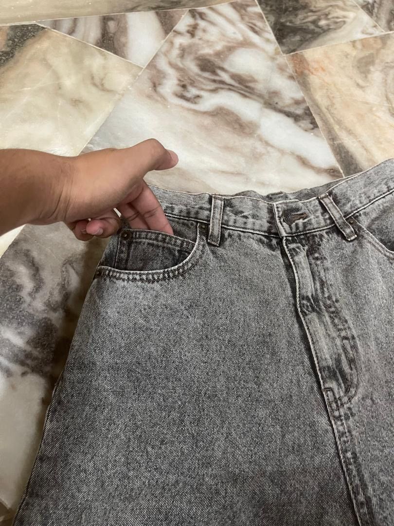 Japanese Brand MUHE.T Baggy Distressed Denim Balenciaga Style Size 27" / US 4 / IT 40 - 5 Thumbnail
