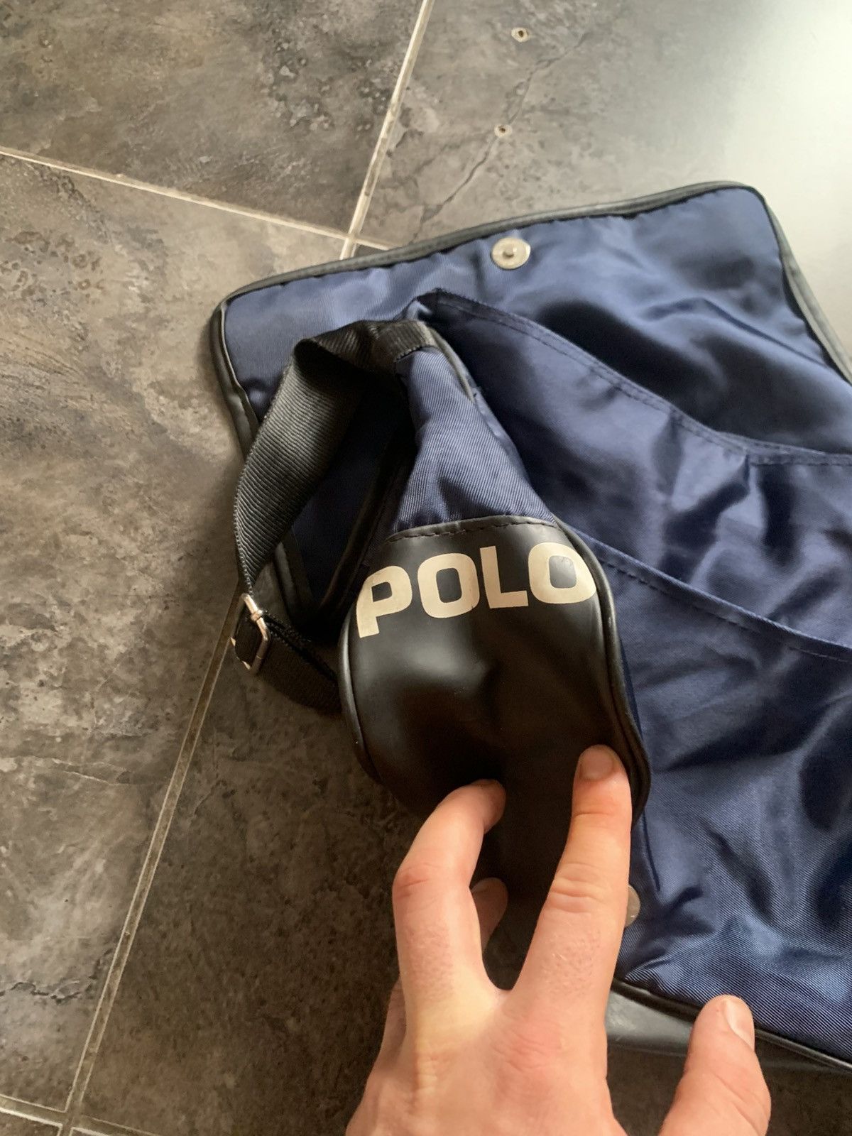 Ralph Lauren Sport 🔥🇺🇸 VINTAGE POLO SPORT BAG MASSENGER Y2K 🇺🇸🔥 Size ONE SIZE - 8 Thumbnail