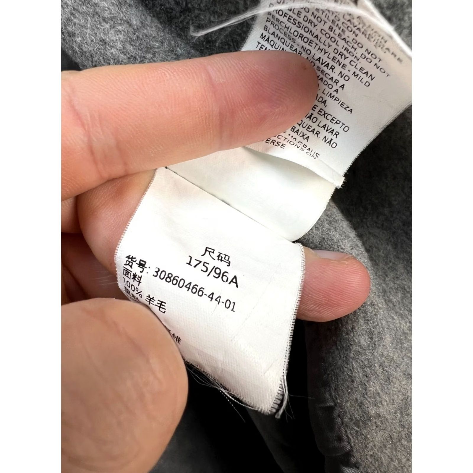 Marella Marella Wool Coat Jacket Ladies UK 12 US 8 Gray Vintage Coat Marella Women Wool Fall Winter Casual Business Size M / US 6-8 / IT 42-44 - 7 Thumbnail