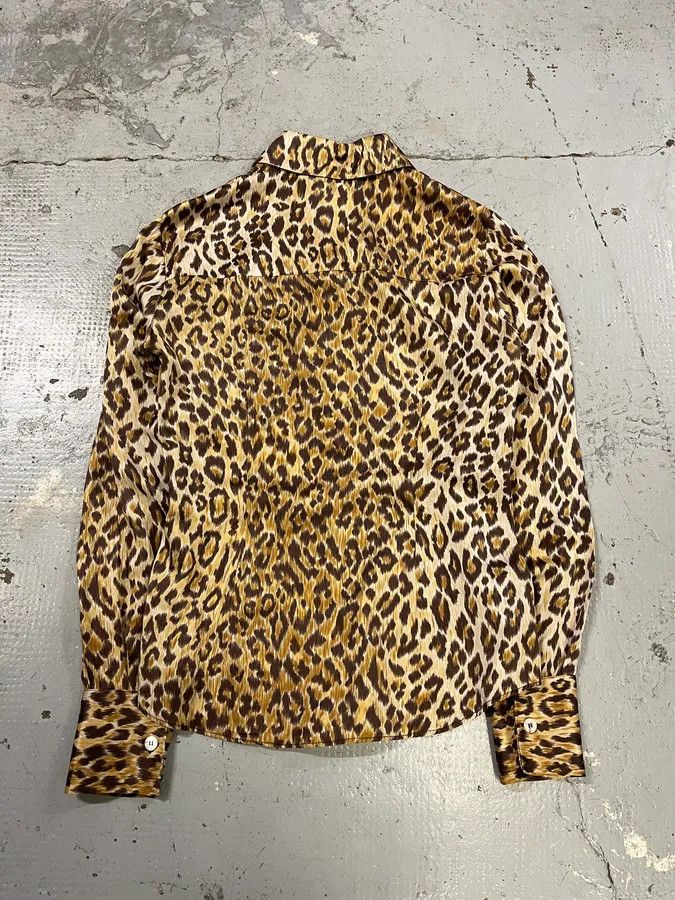 Dolce & Gabbana AW1996 Dolce & Gabbana Leopard Print Shirt Size XS / US 0-2 / IT 36-38 - 8 Thumbnail