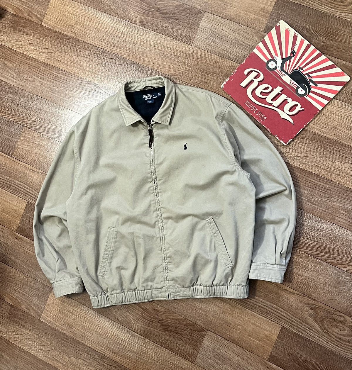 Polo Ralph Lauren Vintage Polo Ralph Lauren Bomber Jacket Size US XL / EU 56 / 4 - 3 Thumbnail