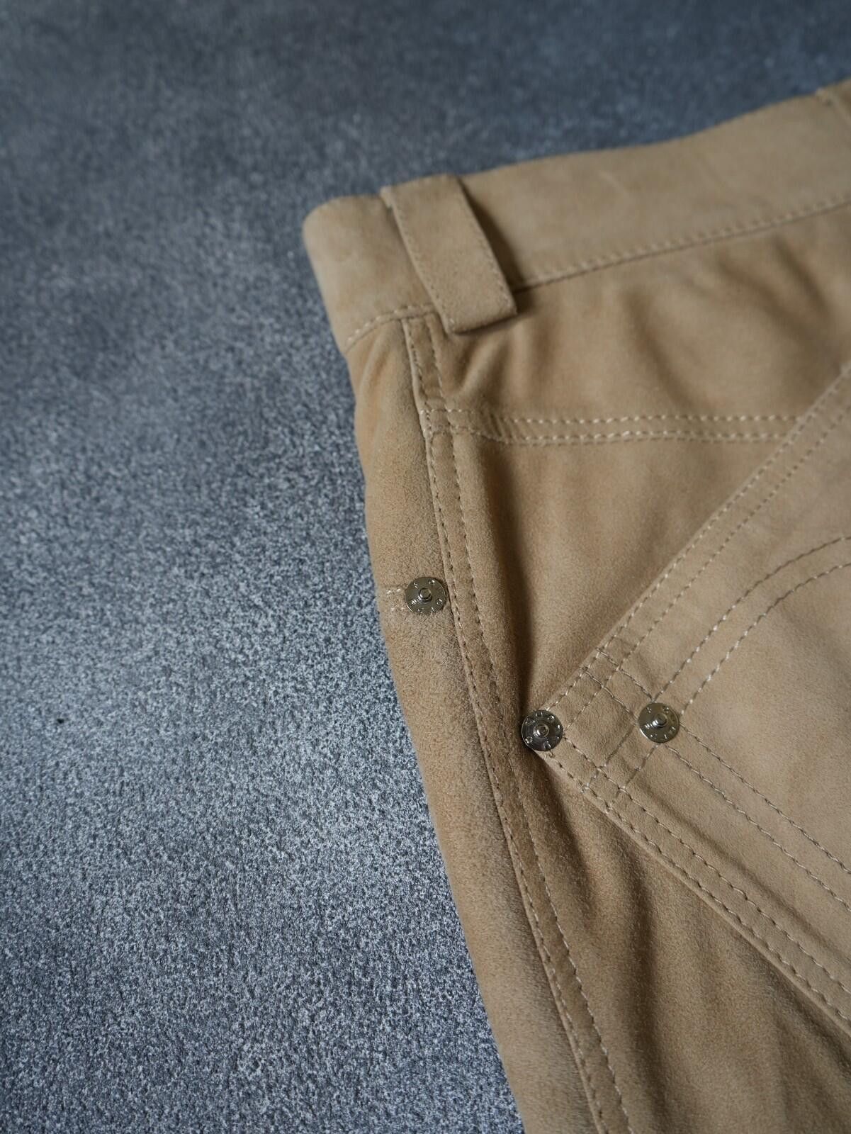 Dior S/S 2002 Christian Dior Mini Camel Pocket Logo Skirt Size 36" / US 14 / IT 50 - 7 Thumbnail